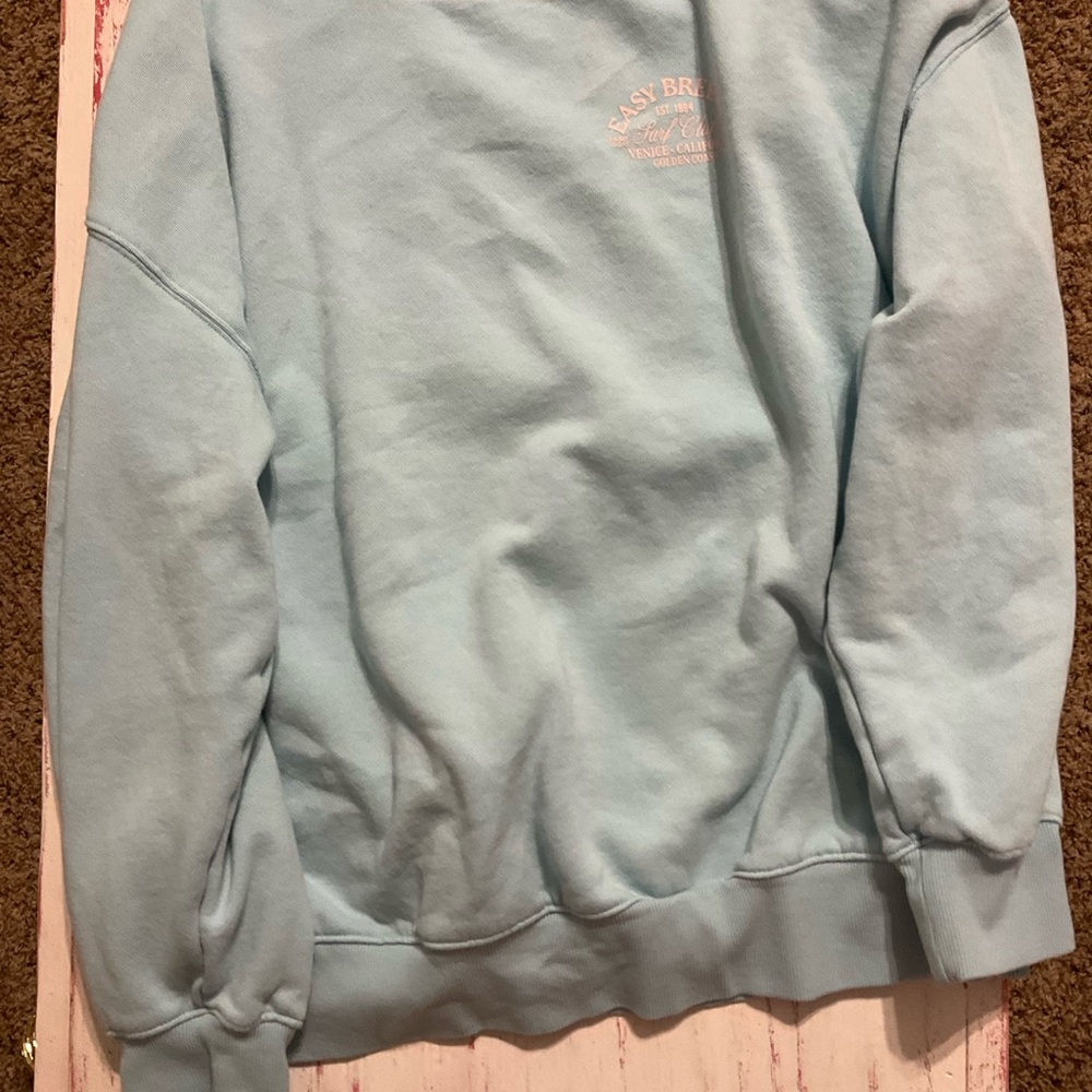Nordstrom Light Blue Kids Sweatshirt
